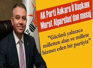 Ak Parti Ankara İl Başkanı Murat Alparslan