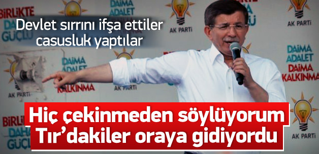 Başbakan Davutoğlu Ankara'da konuştu