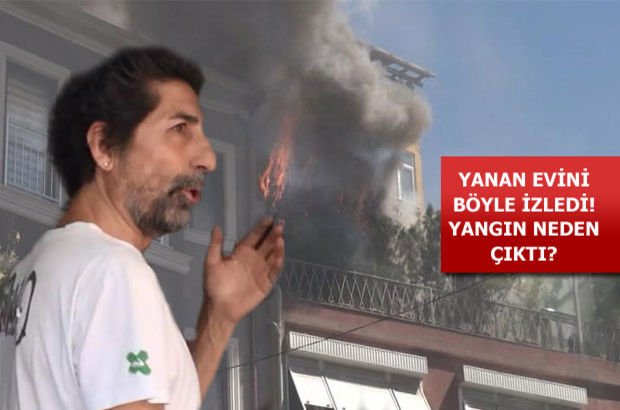 Oyuncu Mustafa Uğurlu'nun Cihangir'deki evinde yangın