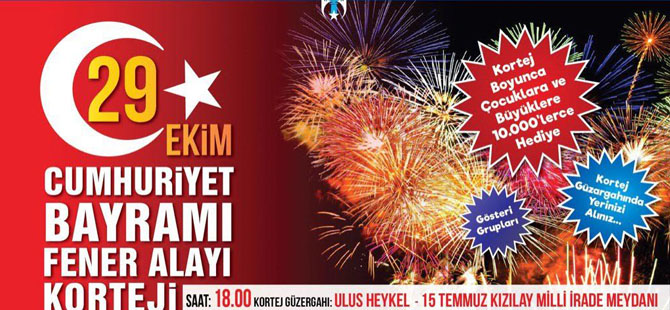 Büyükşehir'den 29 Ekim için coşkulu kutlama