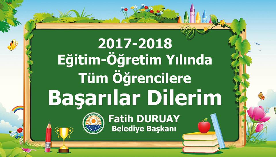Başkan Duruay'ın  yeni eğitim öğretim yılı mesajı