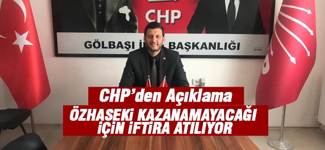 CHP İlçe Başkanı İbrahim Karaca'dan Mansur Yavaş açıklaması