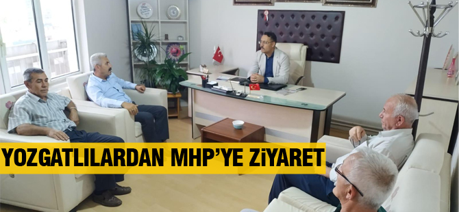 Yozgatlılardan MHP'ye ziyaret