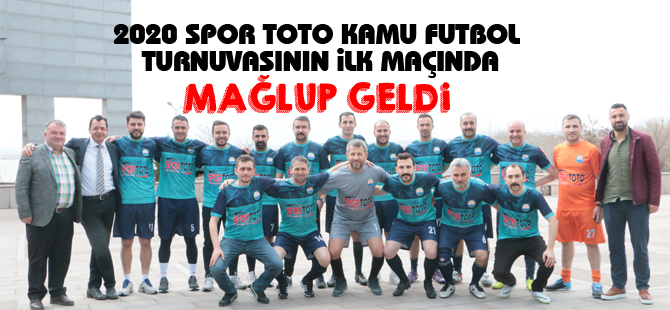 Gölbaşı Belediyespor ilk kez 2020 Spor Toto Kamu Futbol turnuvanda
