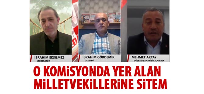 Mehmet Aktay canlı yayın da açıklamalarda bulundu