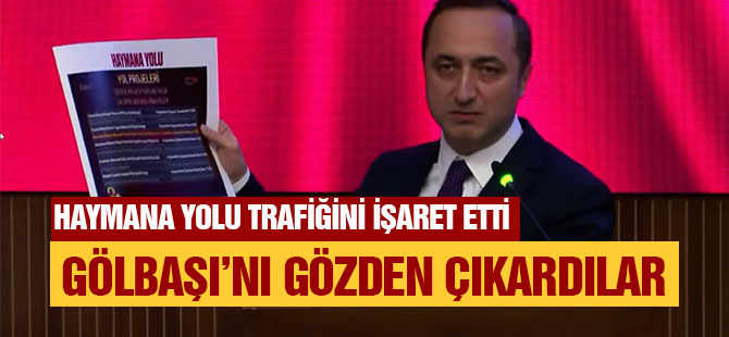 Murat Ilıkan; "GÖLBAŞI’NI GÖZDEN ÇIKARMIŞLAR"