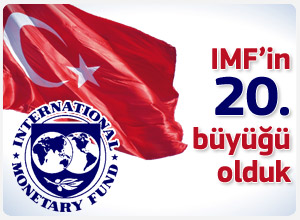 Türkiye IMFin 20nci en büyük üyesi oldu