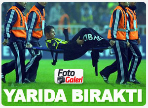Fenerbahçede Emre Eskişehirspor maçında oyunu yarıda bıraktı