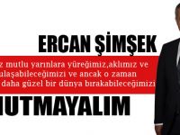 Ercan Şimşek'ten Kurban Bayramı Mesajı
