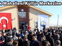 Yavrucuk da kültür merkezine kavuştu