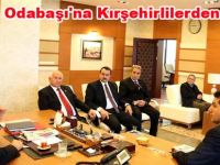 Başkan Odabaşı'na Kırşehirlilerden ziyaret
