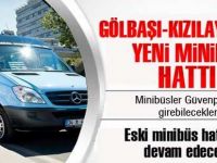 KIZILAY'A DİREK DOLMUŞ HATTI GELDİ