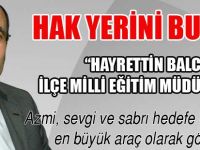 HAK YERİNİ BULDU