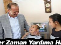 Gölbaşı Belediyesi Başkanı Fatih Duruay Ramzan ayında Engelli ailerileri unutmadı.