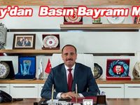 Başkan Duruay’dan Basın Bayramı Mesajı