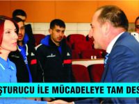 Uyuşturucu İle Mücadeleye Tam Destek