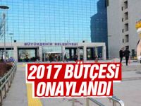 Büyükşehir'in 2017 bütçesi belli oldu