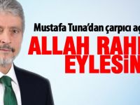 Ankara Büyükşehir Belediye Başkanı Tuna'dan çarpıcı sözler