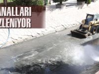 Gölbaşı'nda su kanalları temizleniyor
