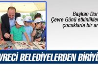 BAŞKAN DURUAY ÇEVRE GÜNÜ ETKİNLİKLERİNDE ÇOCUKLARLA BULUŞTU
