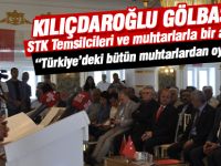 CHP Genel Başkanı Kemal Kılıçdaroğlu: “Türkiye’deki bütün muhtarlardan oy istiyoruz”