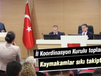 İl Koordinasyon Kurulu 2018 Yılı 3. Dönem Toplantısı Yapıldı