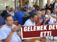 Gürsel Demirci aşure geleneğini devam ettirdi