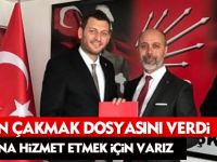 Hüseyin Çakmak başvurusunu yaptı.