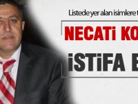 Necati Koçak istifa etti