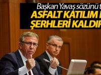 Asfalt Katılım Payı Şerhleri Kaldırıldı