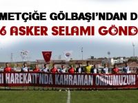 Gölbaşı Belediyespor'da Mehmetçiğe destek