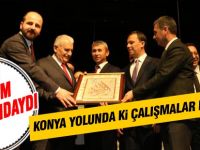Binali Yıldırım'dan Konya Yolu açıklaması
