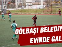 GÖLBAŞI BELEDİYESPOR EVİNDE GALİP