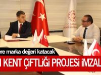 Gölbaşı Kent Çiftliği Projesi için sözleşme imzalandı