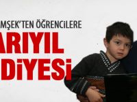 Başkan Şimşek'ten öğrencilere yarıyıl hediyesi