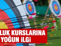 Okçuluk kurslarına yoğun ilgi