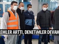 Gölbaşı'nda korona virüs denetimi