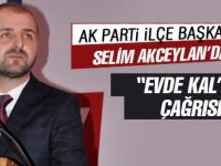 Selim Akceyla'dan 'Evde Kal' çağrısı