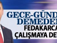 Gölbaşılılar için gece gündüz çalışmaya devam