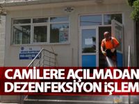 GÖLBAŞI CAMİLERİNE DEZENFEKSİYON İŞLEMİ