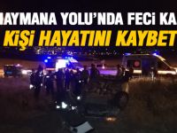 Haymana Yolu’nda kaza : 1 ölü