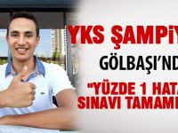 Türkiye 1.'si Gölbaşı'ndan Gürkan İnal oldu