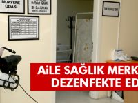 GÖLBAŞI BELEDİYESİ AİLE SAĞLIK MERKEZLERİNİ DEZENFEKTE ETTİ