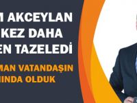 Akceylan güven tazeledi