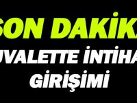 Tuvalette İntihar girişimi