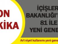 İçişleri Bakanlığı’ndan sokağa çıkma yasağı ile ilgili yeni genelge