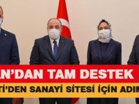 AK Parti yeni sanayi sitesi için durmadı
