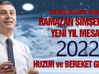 GÖLBAŞI BELEDİYE BAŞKANI RAMAZAN ŞİMŞEK’TEN YENİ YIL MESAJI