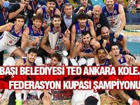 GÖLBAŞI BELEDİYESİ TED ANKARA KOLEJLİLER FEDERASYON KUPASI ŞAMPİYONU