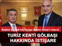 Başkan Şimşek'ter Turizm Bakanı Ersoy'a ziyaret